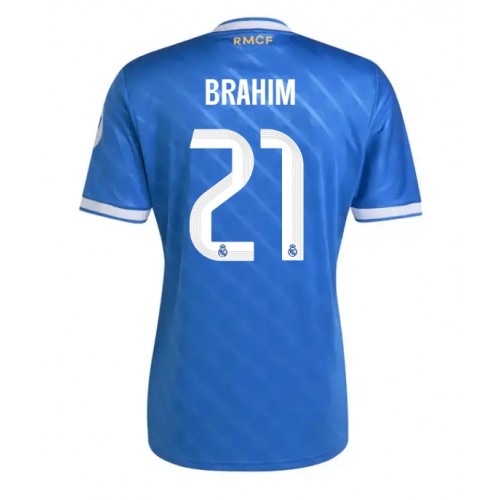 Fotballdrakt Herre Real Madrid Brahim Diaz #21 Tredjedrakt 2025-26 Kortermet
